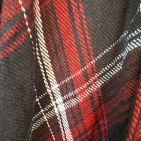 Torid black and red plaid poncho - Picture 4 of 11